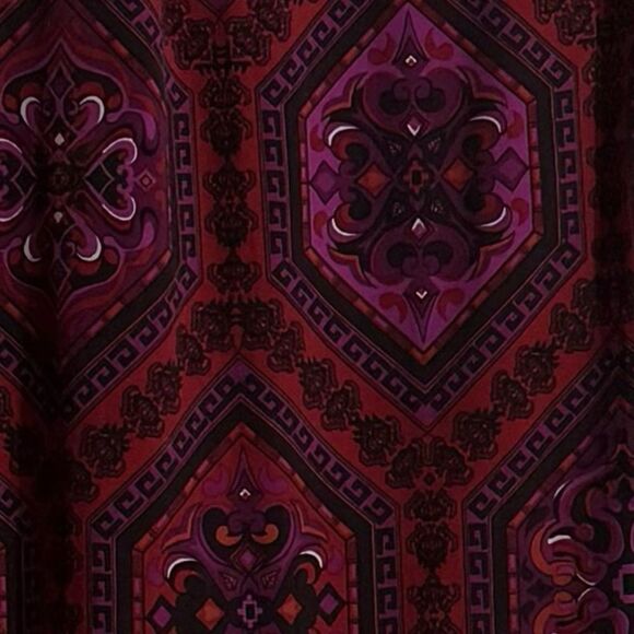 Laundry By Shelli Segal Red Sheath Dress with 3/4 Dolman Sleeves - Picture 2 of 5